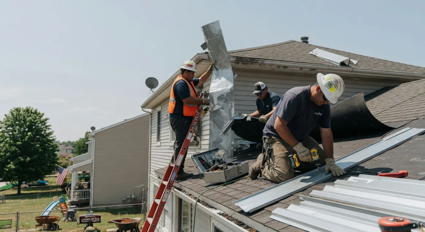 Storm Damage Metal Roof Repair in Mesa Verde National Park, CO